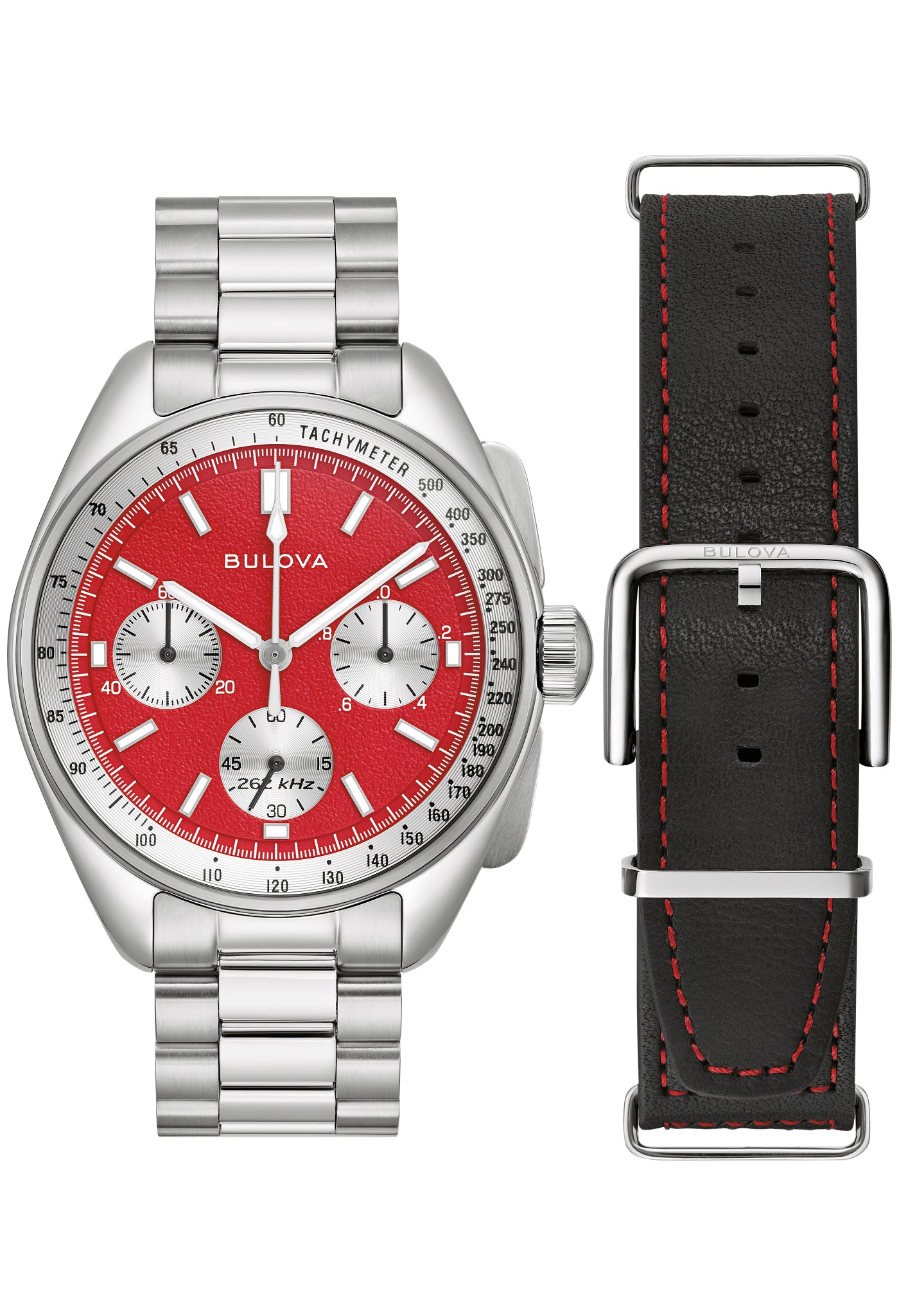 Bulova Stainless Steel Heritage Mens Watch