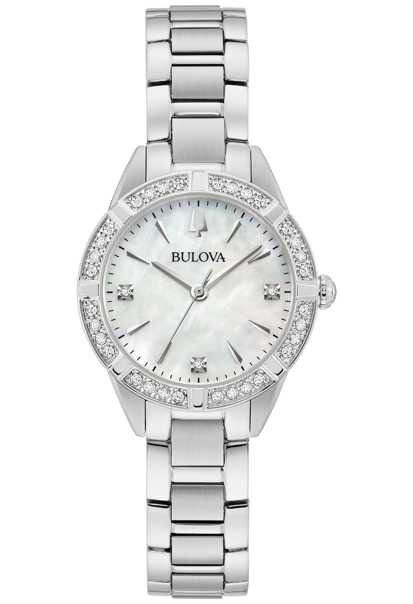 Bulova Stainless Steel Dress/Classic BUL Ladies Watch
