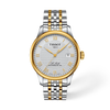 Silver dial · Grey and Golden bracelet