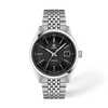 Black dial · Grey bracelet