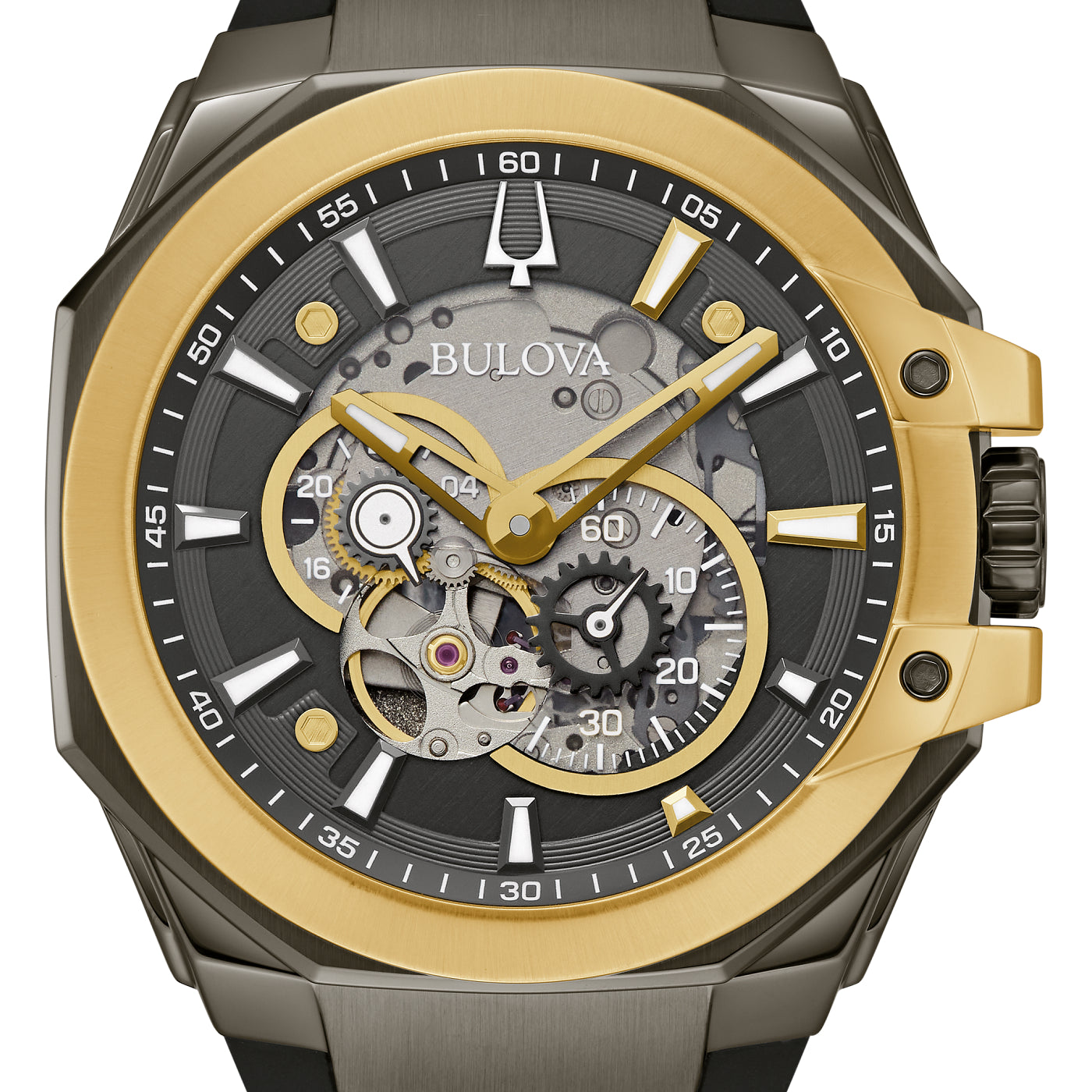 Bulova Stainless Steel Marc Anthony Mens Watch