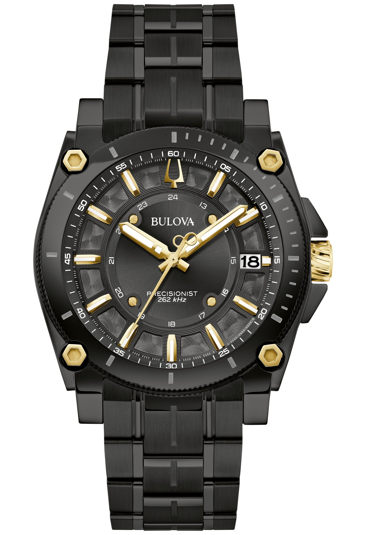 Bulova Stainless Steel Luxury Mens Watch