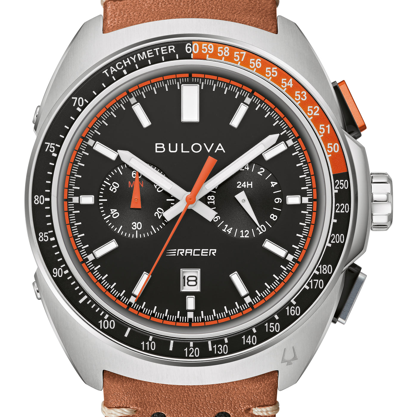 Bulova Stainless Steel Performance Mens Watch