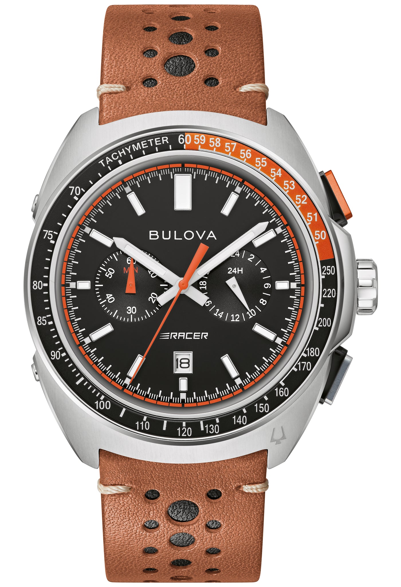 Bulova Stainless Steel Performance Mens Watch