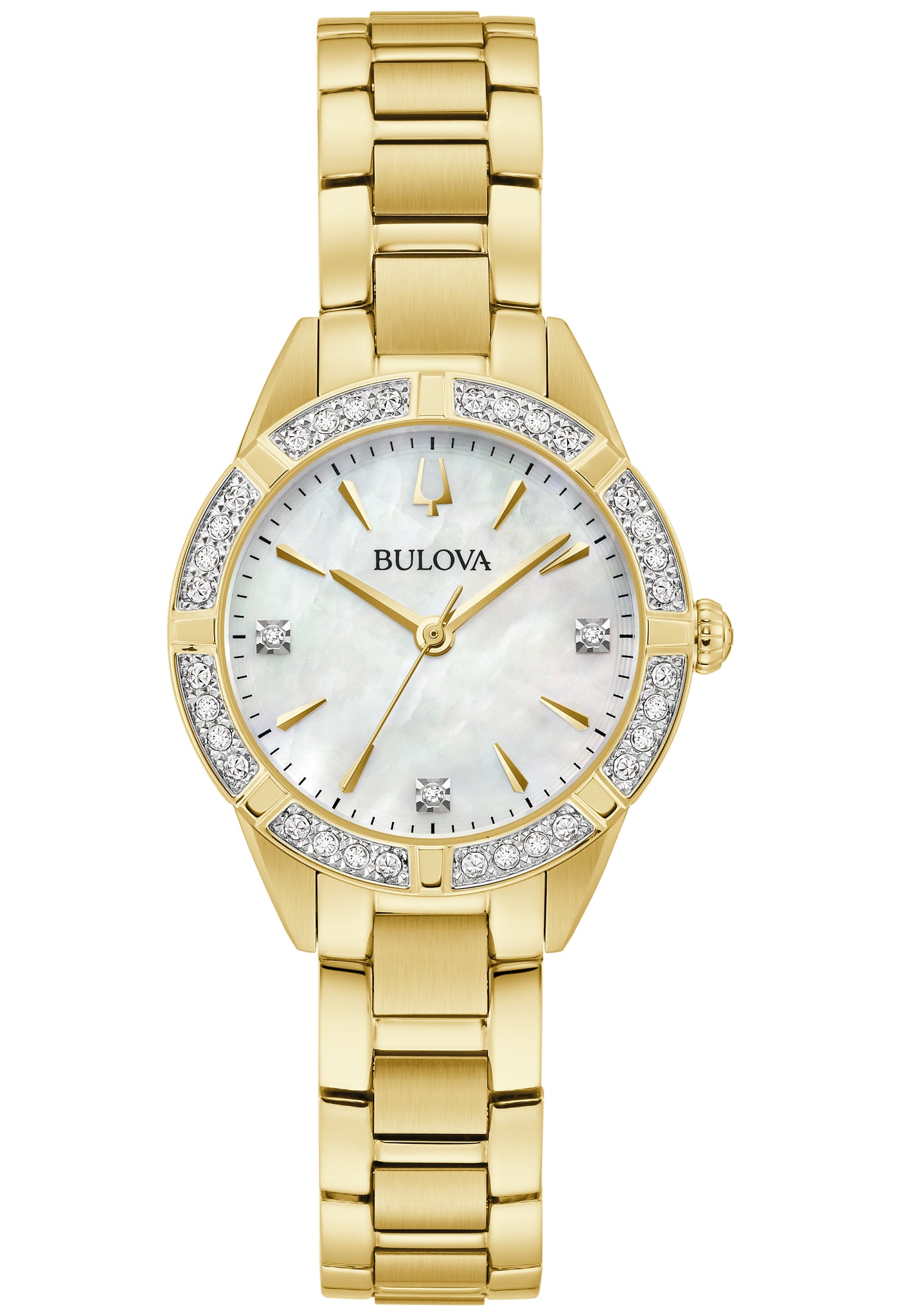 Bulova Stainless Steel Dress/Classic BUL Ladies Watch