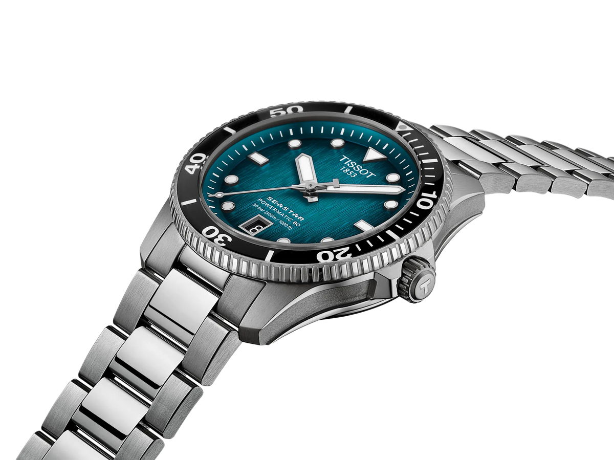 Tissot Seastar 1000 40mm T120.807.11.091.00 — detail view