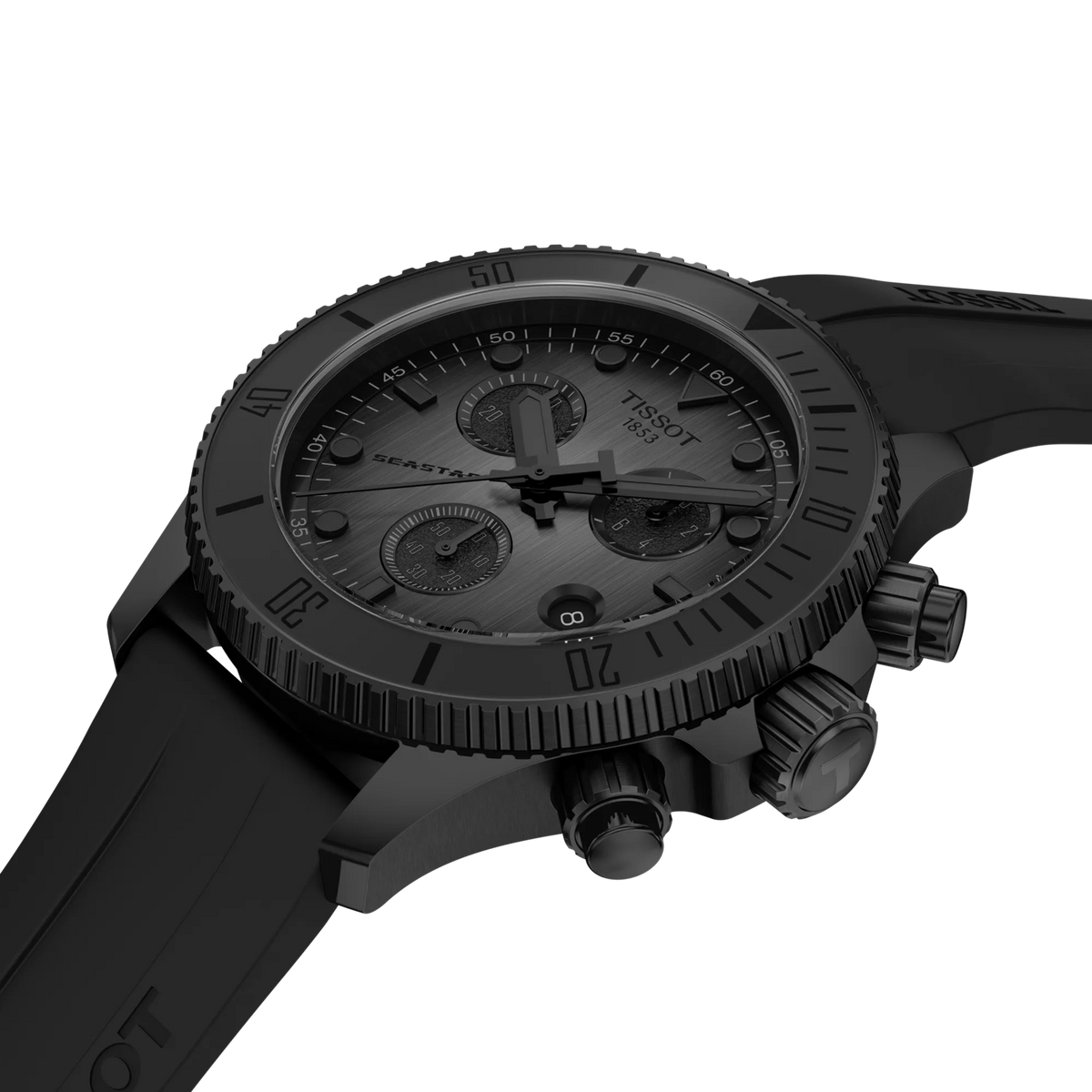 Tissot Seastar 1000 38mm T120.217.37.061.00 — detail view