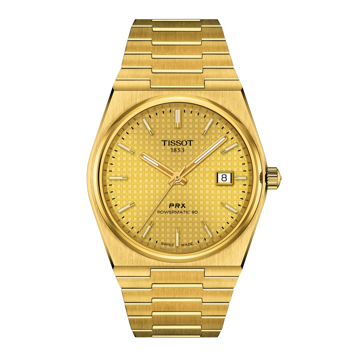 Tissot PRX 40mm T137.407.33.021.00 — detail view