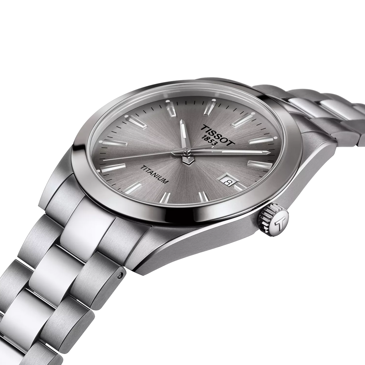 Tissot Gentleman 40mm T127.410.44.081.00 — detail view