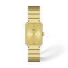 Champagne dial · Golden bracelet