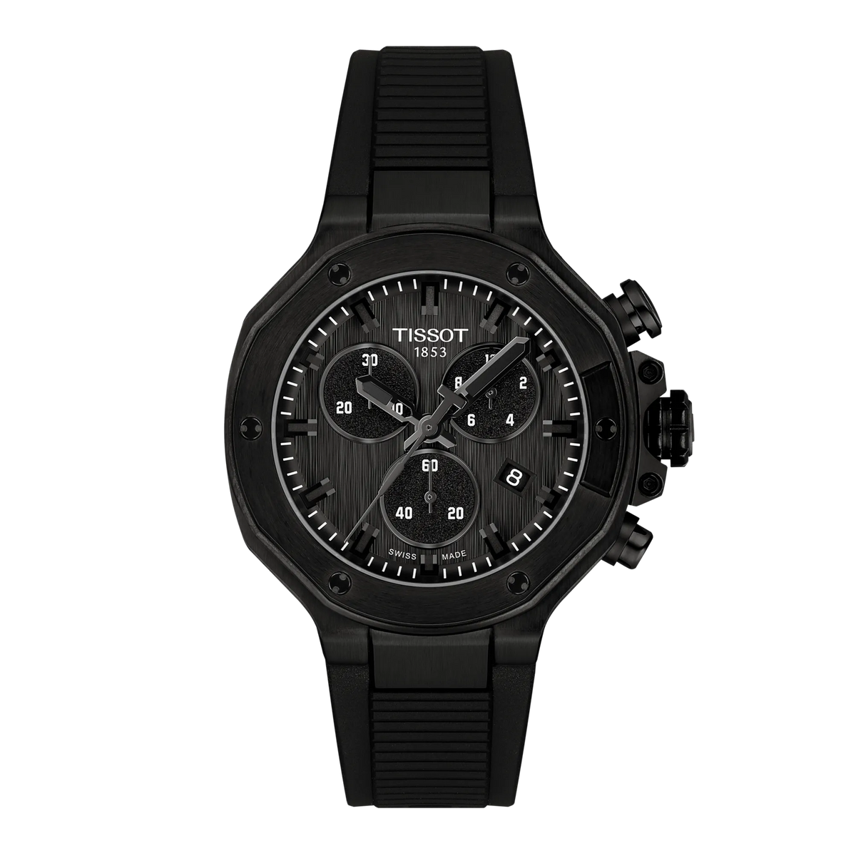 Tissot T-Race 38mm T141.817.37.051.00 — detail view