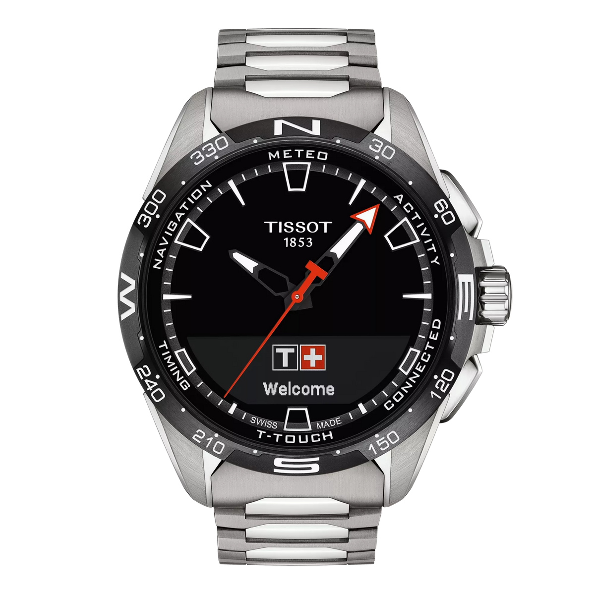 Tissot T-Touch Connect Solar 47.5mm T121.420.44.051.00 — detail view