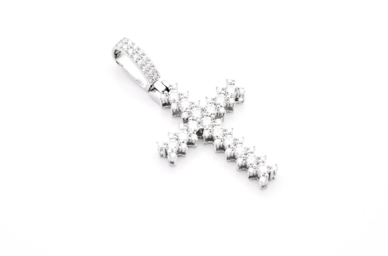 SS Moissanite Pendant