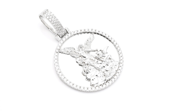 SS Moissanite Pendant