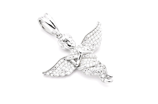 SS Moissanite Pendant