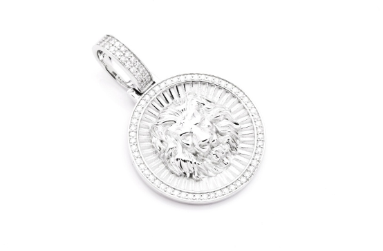 SS Moissanite Pendant