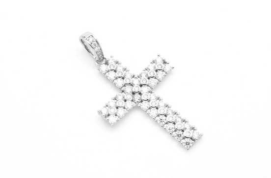 SS Moissanite Pendant