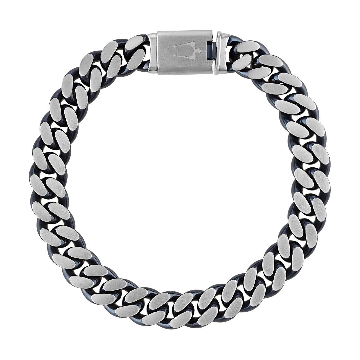 Bulova Stainless Steel Classic Jewelry Mens Bracelet