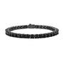 Bulova Sterling Silver 925 Luxury Jewelry Mens Bracelet