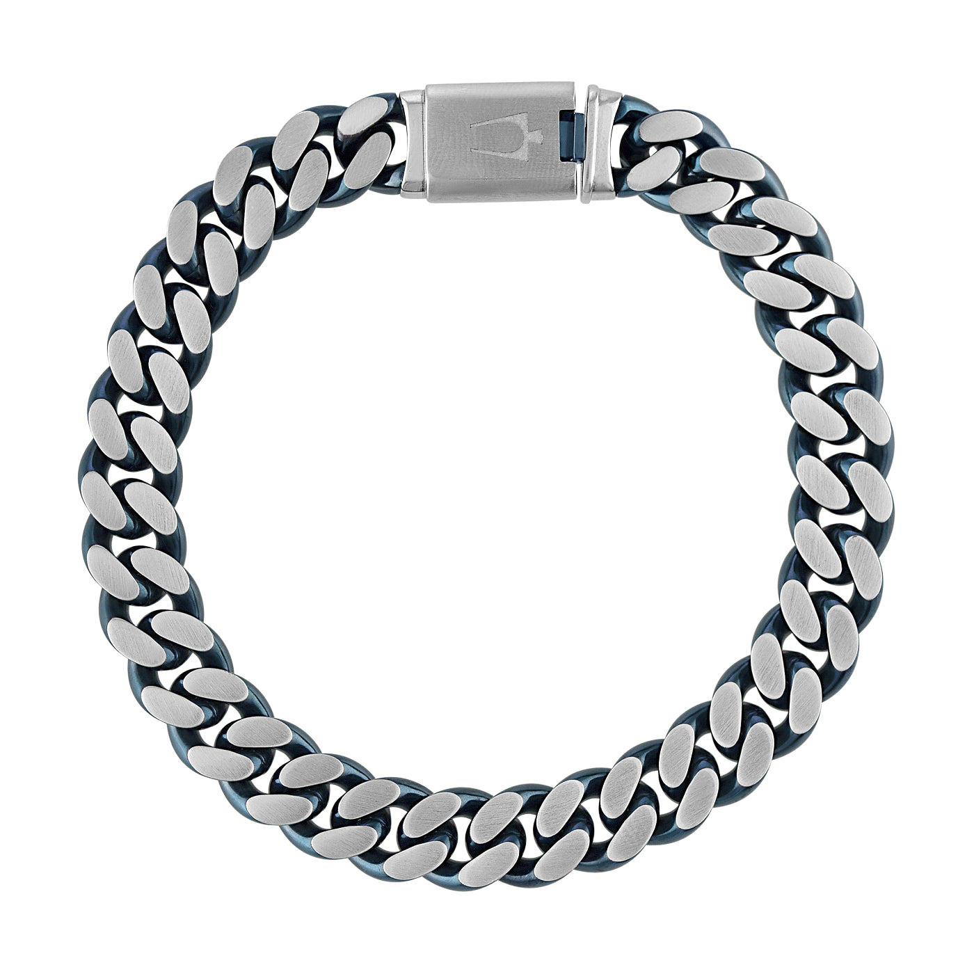 Bulova Stainless Steel Classic Jewelry Mens Bracelet