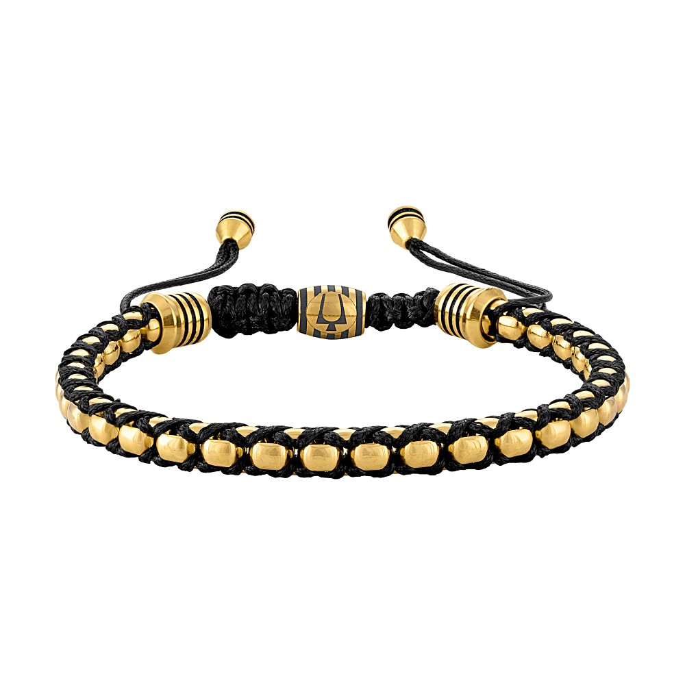 Bulova Stainless Steel LUXURY Jewelry Mens Bracelet