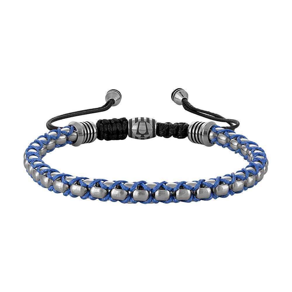 Bulova Stainless Steel LUXURY Jewelry Mens Bracelet