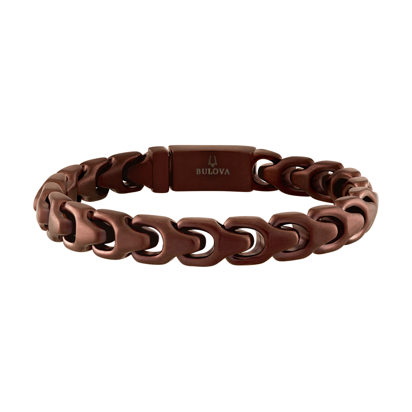Bulova Stainless Steel Classic Jewelry Mens Bracelet