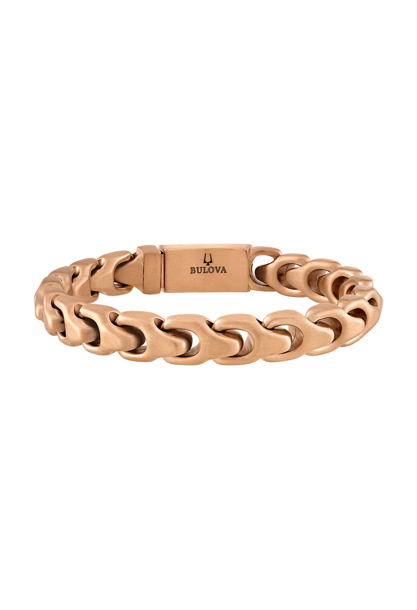 Bulova Stainless Steel Classic Jewelry Mens Bracelet