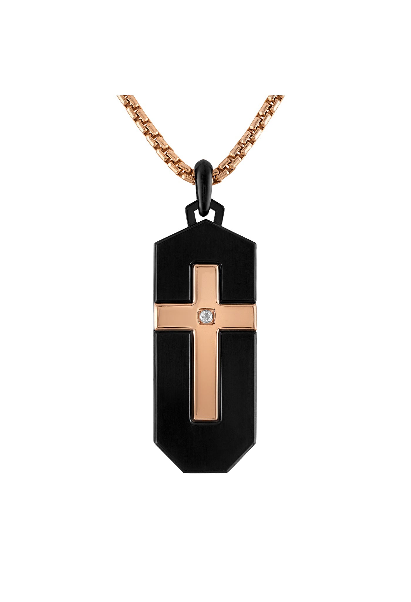 Bulova Stainless Steel Luxury Jewelry Mens Necklace