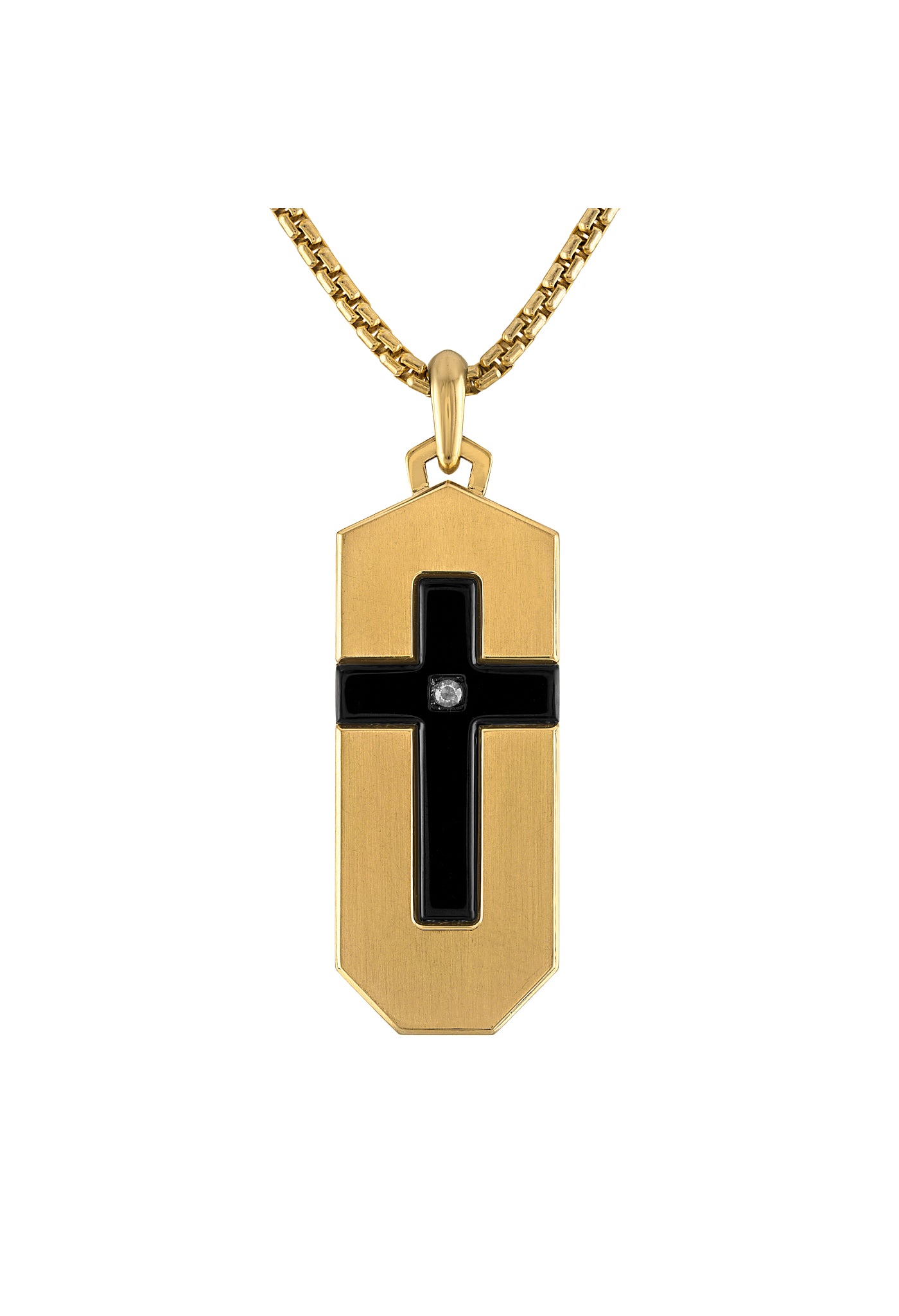 Bulova Stainless Steel Luxury Jewelry Mens Necklace