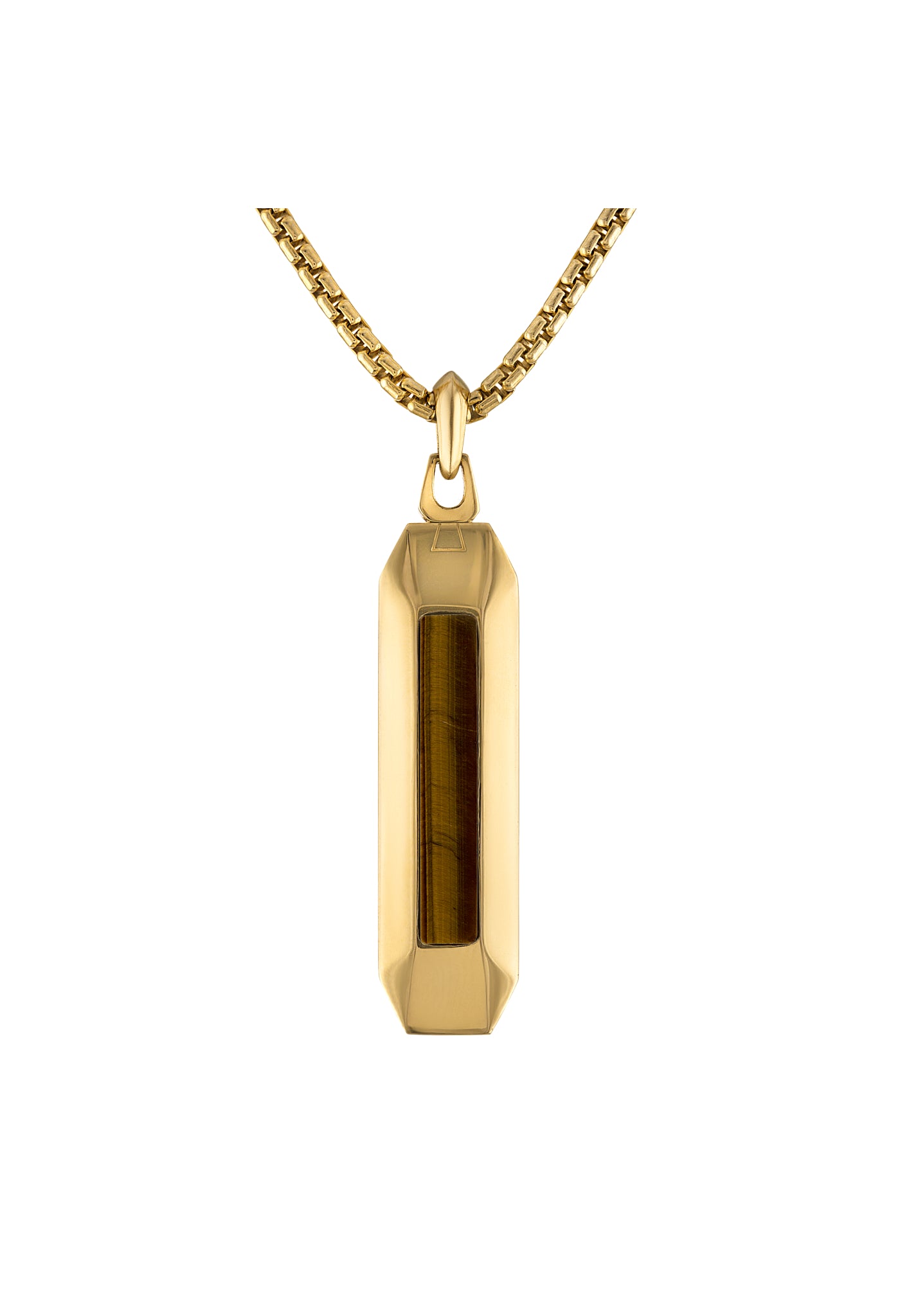 Bulova Stainless Steel Luxury Jewelry Mens Necklace