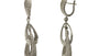 EFFY 14K WHITE GOLD DIAMOND EARRINGS