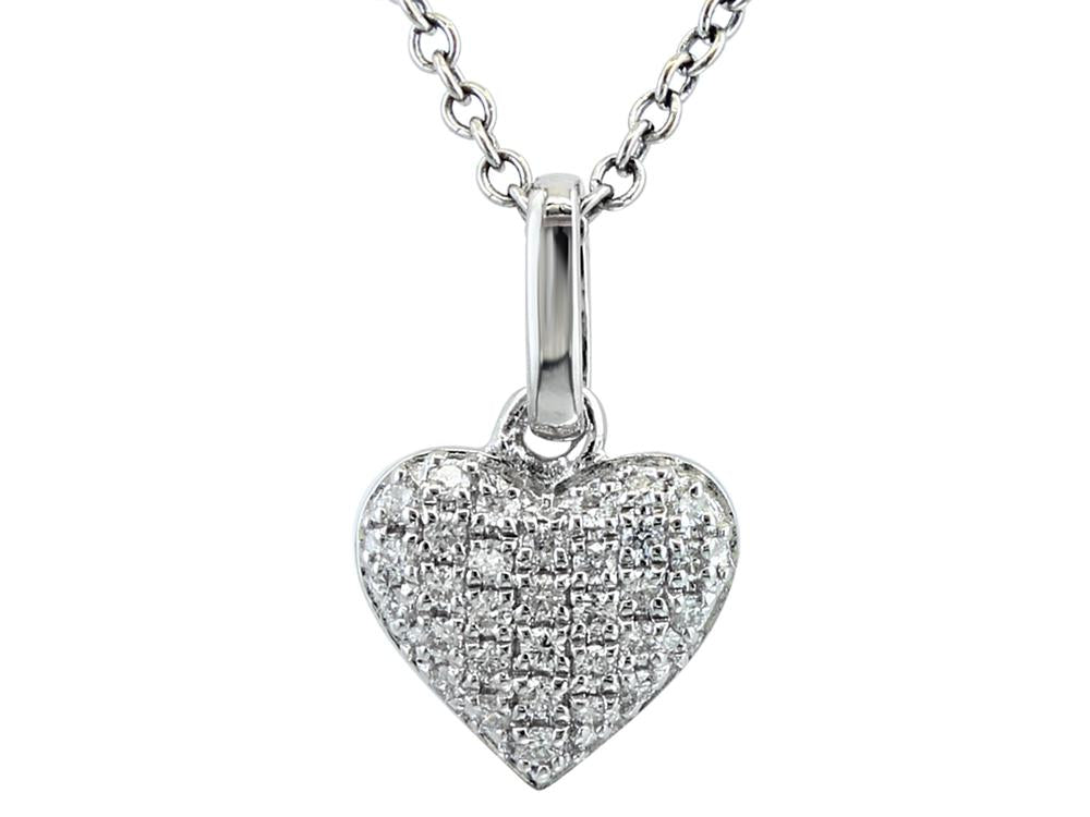EFFY 925 STERLING SILVER DIAMOND PENDANT