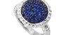 EFFY 925 STERLING SILVER ,SAPPHIRE RING