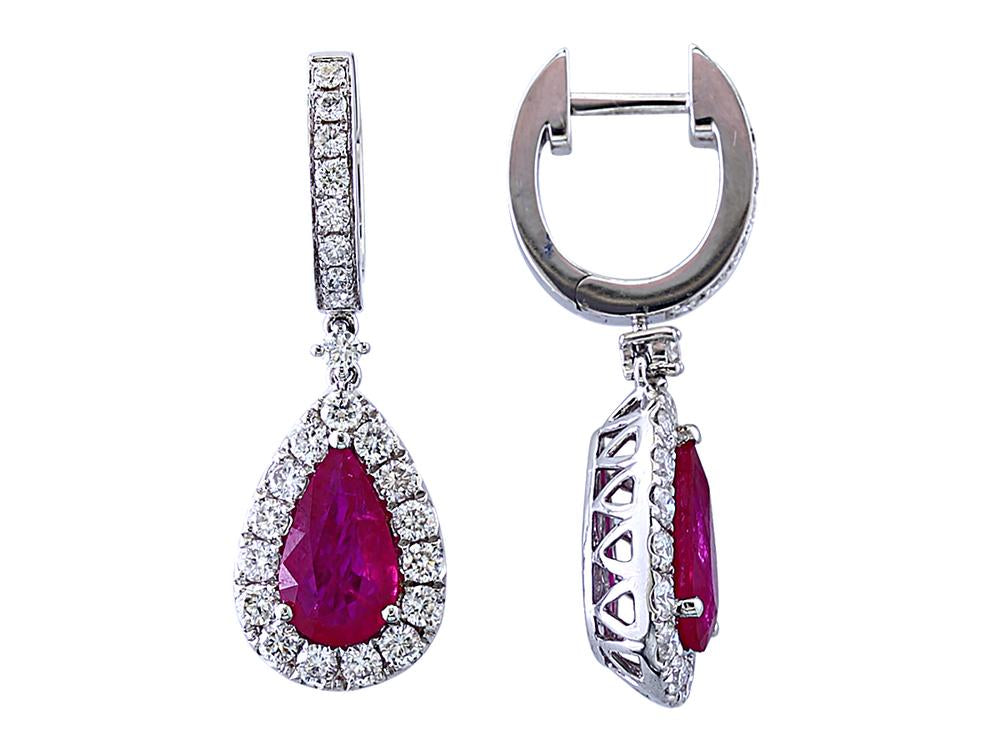 EFFY 14K WHITE GOLD  EARRINGS