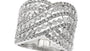 EFFY 14K WHITE GOLD  RING
