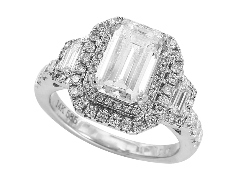 EFFY 14K WHITE GOLD  RING