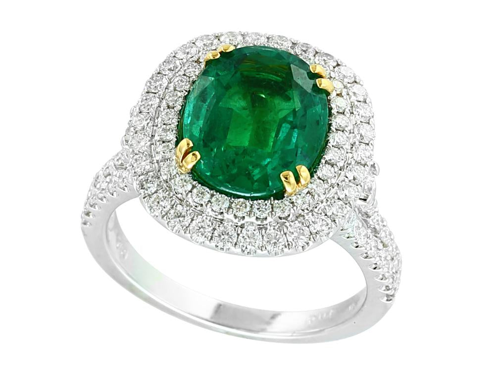 EFFY 18K WHITE and YELLOW GOLD  RING