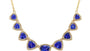 EFFY 14K YELLOW GOLD DIAMOND,TANZANITE NECKLACE