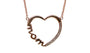 EFFY 14K ROSE GOLD DIAMOND NECKLACE