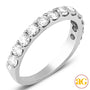 14KW 1.00CTW DIAMOND 13-STONE MACHINE SET BAND