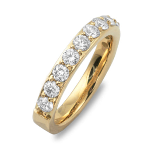 14KY 1.00CTW DIAMOND 4-PRONG 11-STONE MACHINE