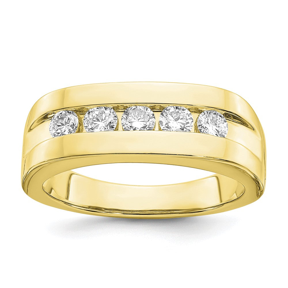 IBGoodman 10k 3/4 ct Lab Grown Diamond VS/SI+ G+ Complete Men's Band