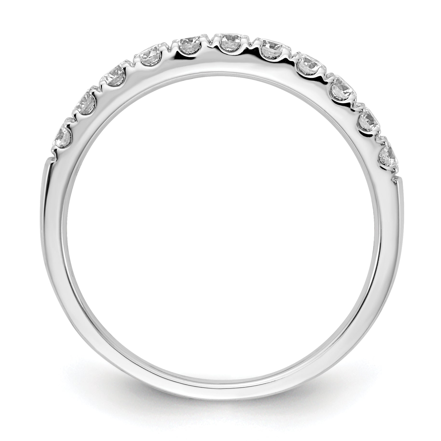 14kr Lab Grown Diamond VS+ F+ 1 ct Wedding Band