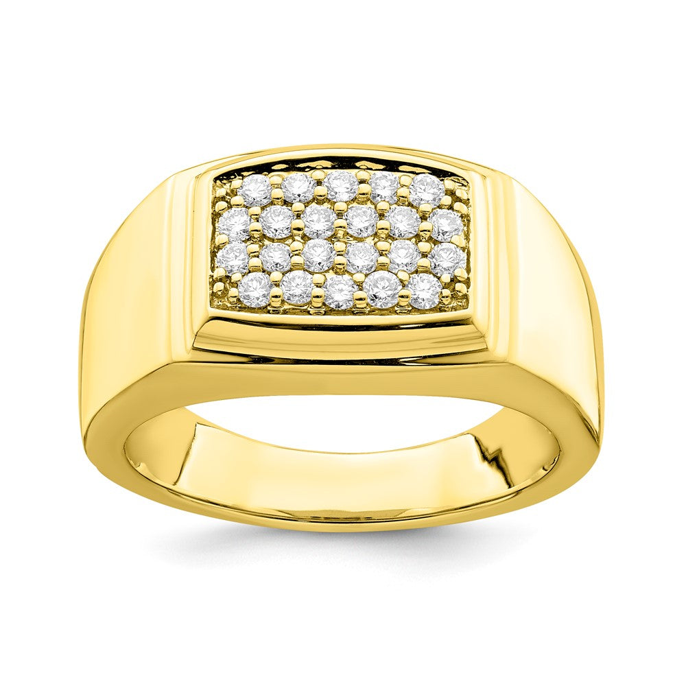 10ky Lab Grown Diamond VS/SI+ G+ Men's Ring