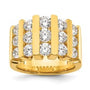 14k 3ct Lab Grown Diamond VS/SI+ G+ Complete Fashion Band