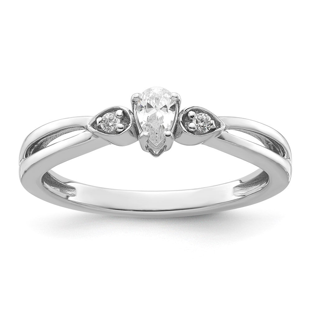 10kw Lab Grown Diamond VS/SI+ G+ Complete Promise Ring