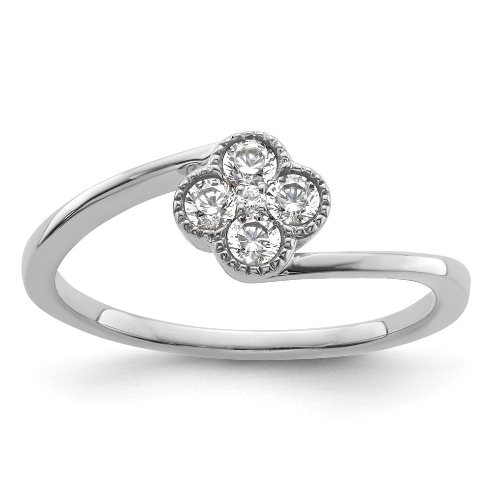 10kw Lab Grown Diamond VS/SI+ G+ Clover Fashion Ring