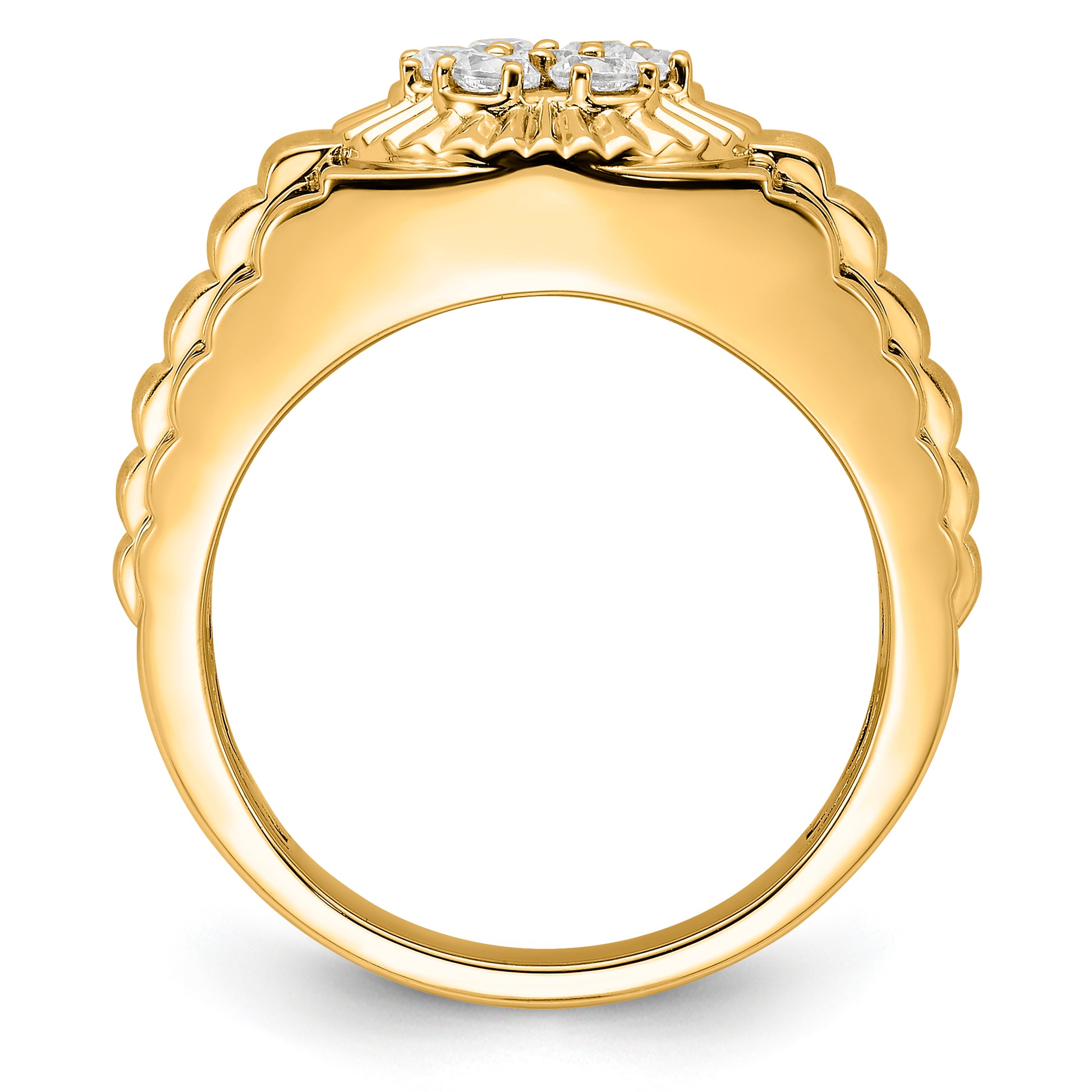 10K VS/SI+ G+ Lab Grown Diamond Mens Ring