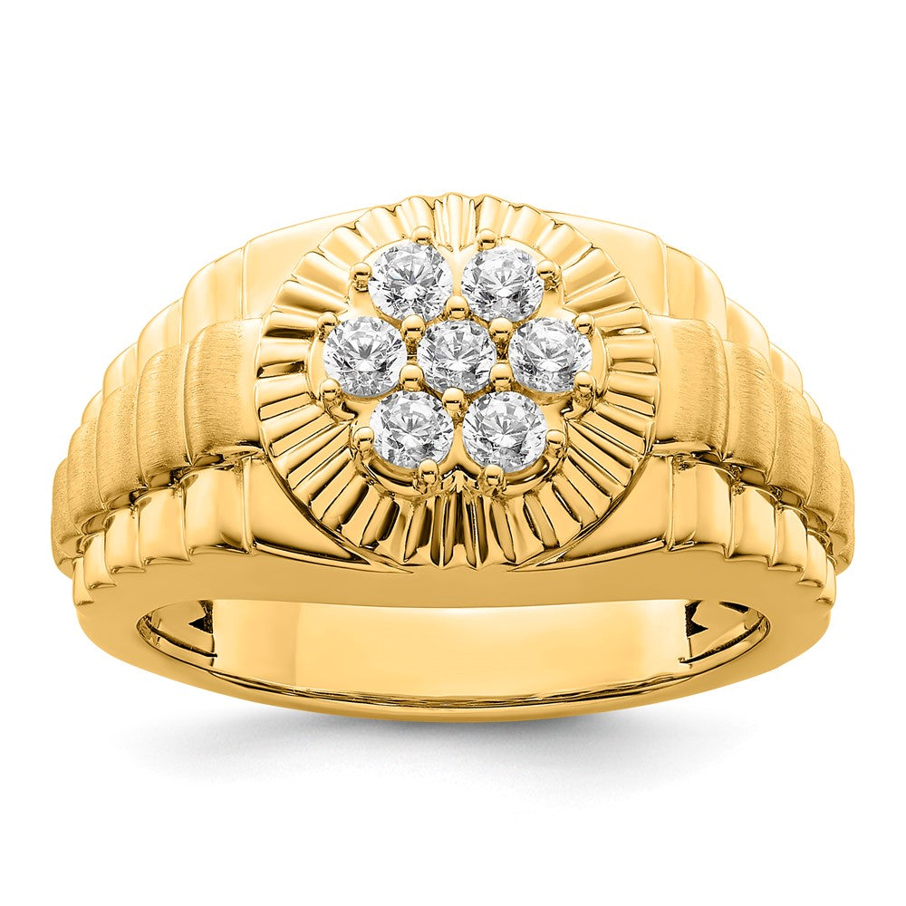 10K VS/SI+ G+ Lab Grown Diamond Mens Ring